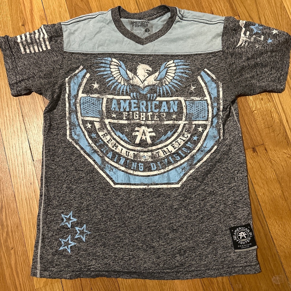 American fighter shirt